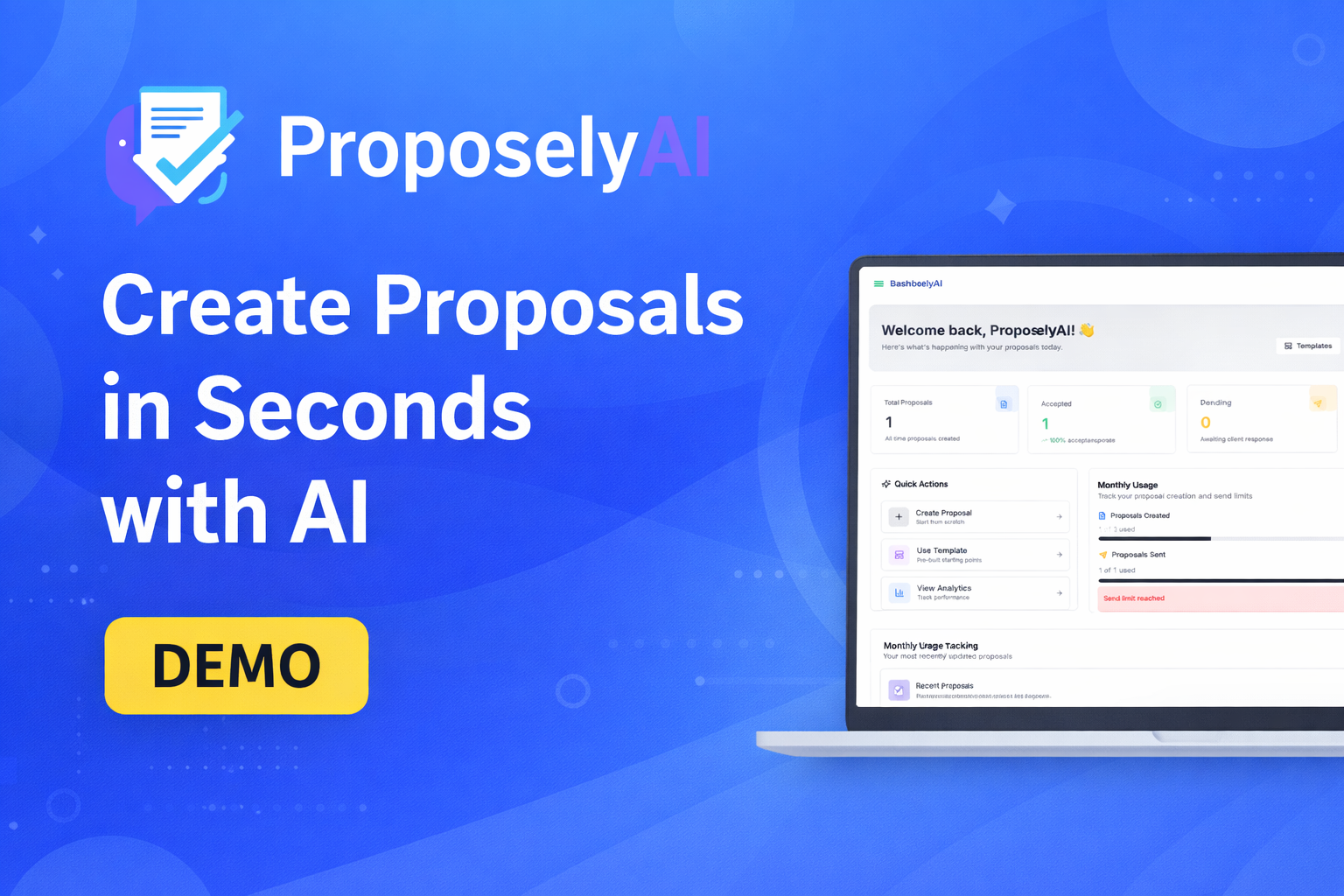 Watch ProposelyAI Demo